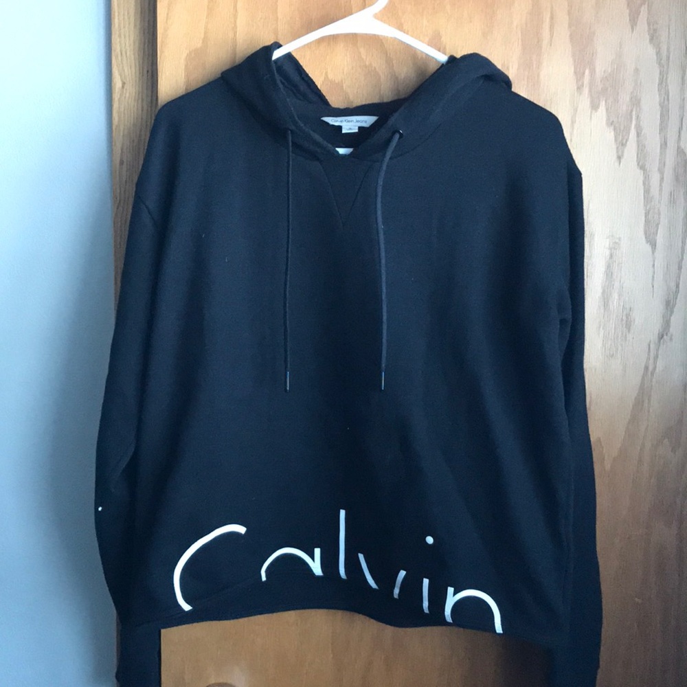 Calvin Klein Cropped Hoodie